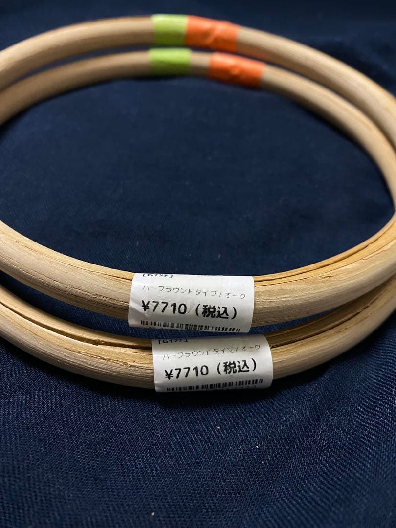 新品未使用　ナンタケットバスケット材料　6インチ　ラウンドパース　オークセット