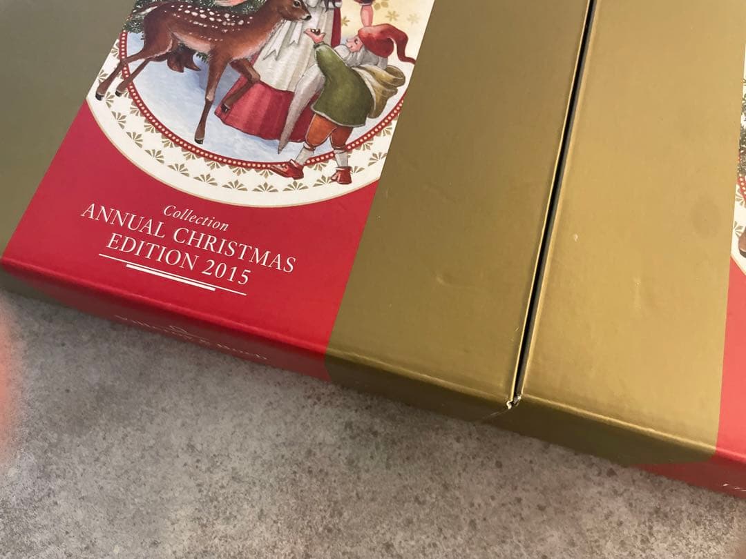 Villeroy&Boch ビレロイアンドボッホ クリスマスプレート 3枚