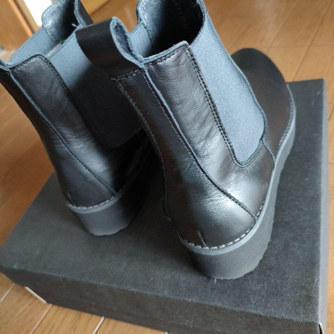 BONTRE （ ボントレ ） 本革 サイドゴアブーツ美品 23.5