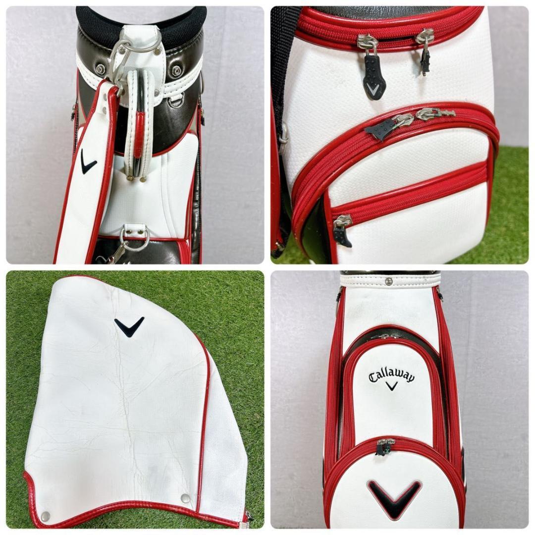 Callaway キャロウェイ メンズ ゴルフ キャディバッグ 白　ホワイト