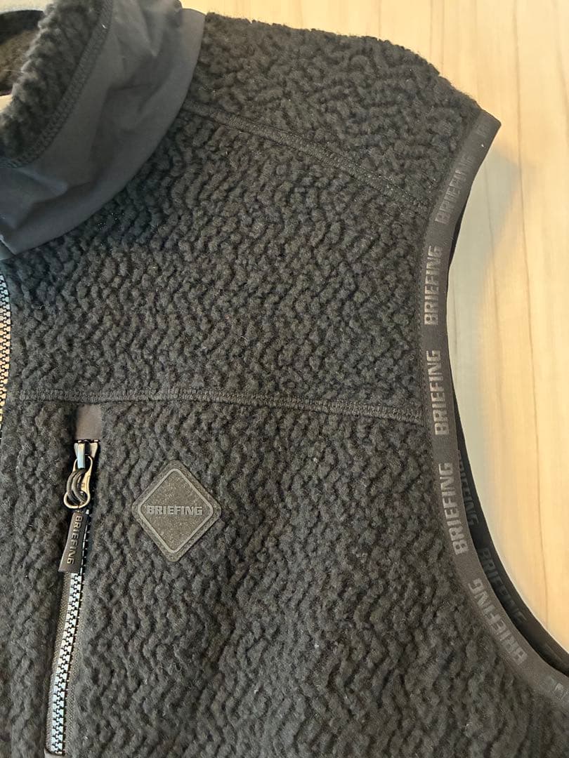 ブルゾン アウター 「ブリーフィングゴルフ」MS WOOL BOA VEST