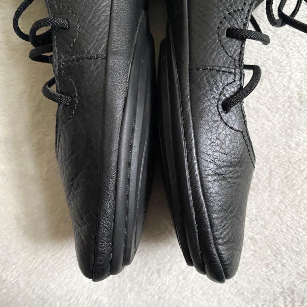 【美品✨】Camper ライトニナ　レースアップバレエシューズ　24cm レザー