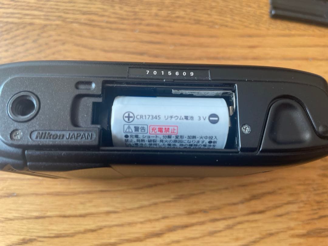 Nikon AF600 コンパクトフィルムカメラ　動作確認済　新品電池付