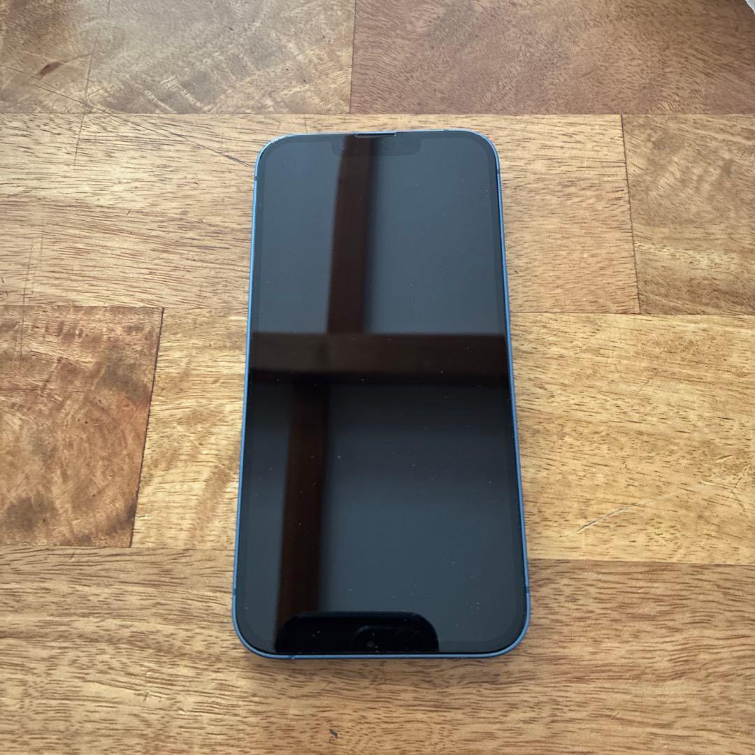 Apple iPhone 13 青色 本体　128GB