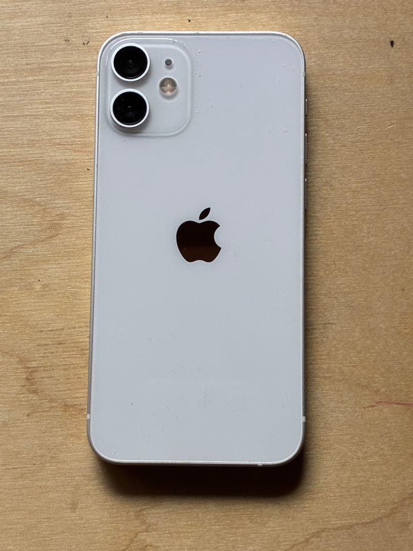 Apple iPhone 12 mini 256G シルバー 本体 充電ケーブル