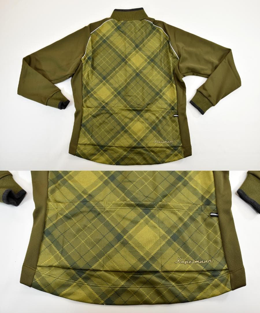 KAPELMUUR レトロジャケット size:WXL オリーブチェック