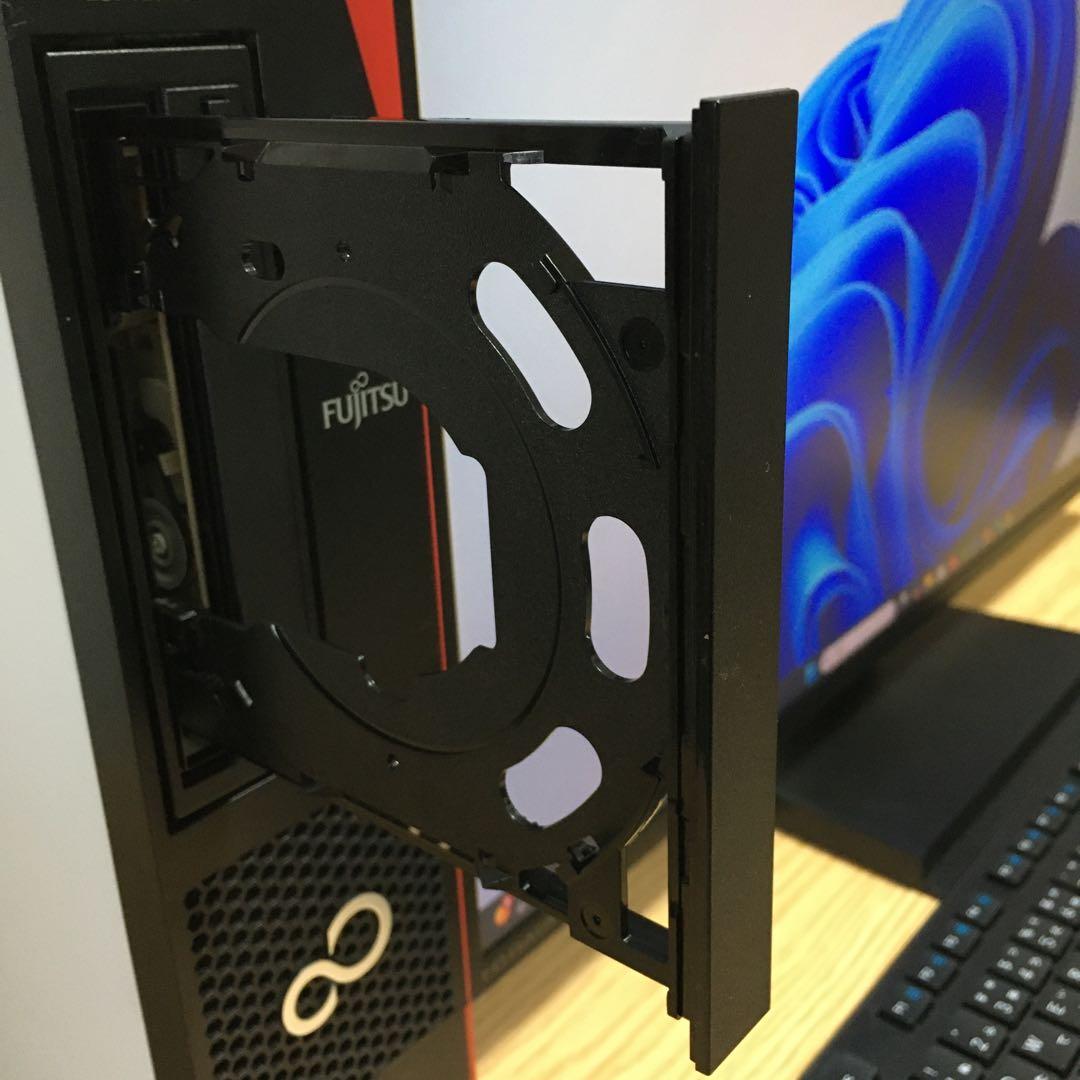 富士通 ESPRIMO Win11 27'モニター デスクトップ SSD 取説