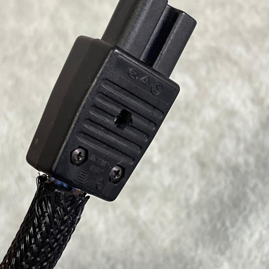 CAMELOTキャロメットPM-600電源ケーブ高級プラグ高音質UP② 1.5m