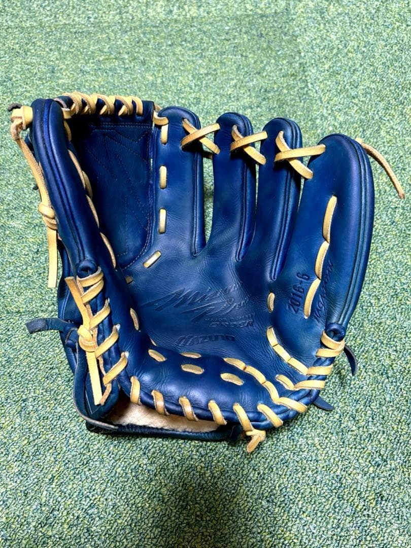 ミズノプロ 硬式投手用グローブ 波賀ジャパン 中古美品
