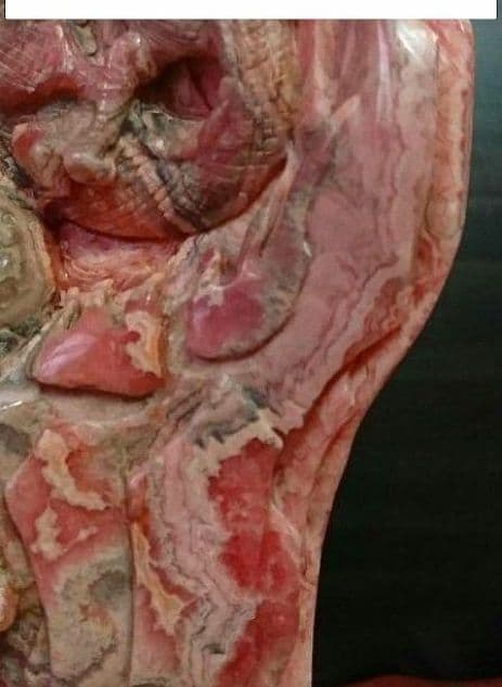 超希少約２㌔純天然特大インカローズロードロサイト双龍