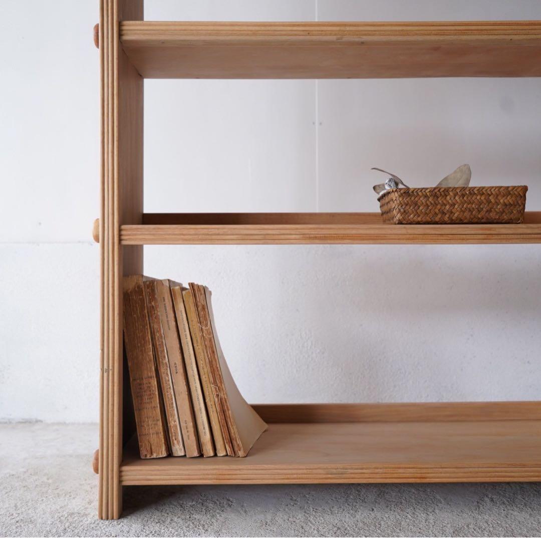 5段のオープンラック