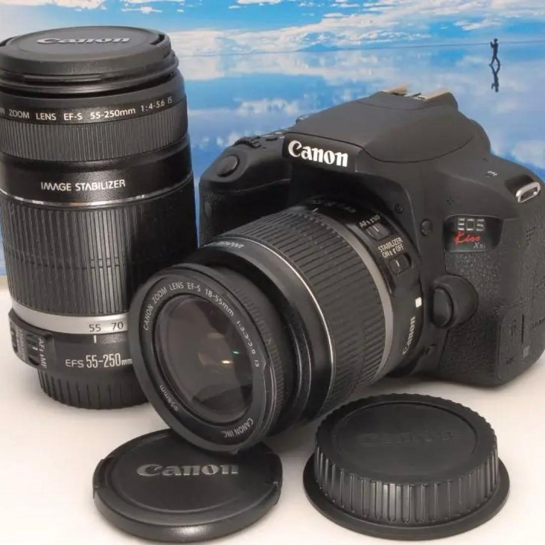 ✨コスパ最強セット✨Canon EOS Kiss X9i 手振れ補正レンズ 2本