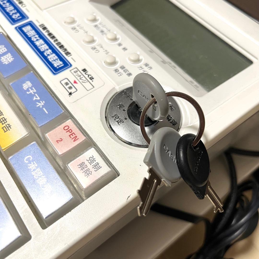 【廃盤・希少】CASIO 電子レジスター TE-2800