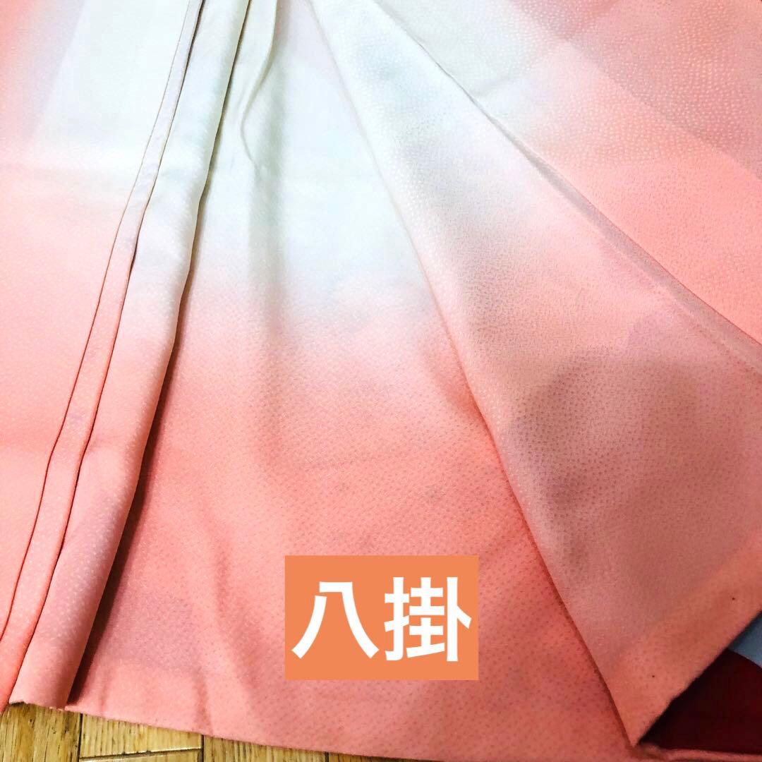 正絹振袖安心フルセット‼️ピンク赤系⭐︎美しい四季の花⭐︎鳥古典柄金彩⭐︎逸品