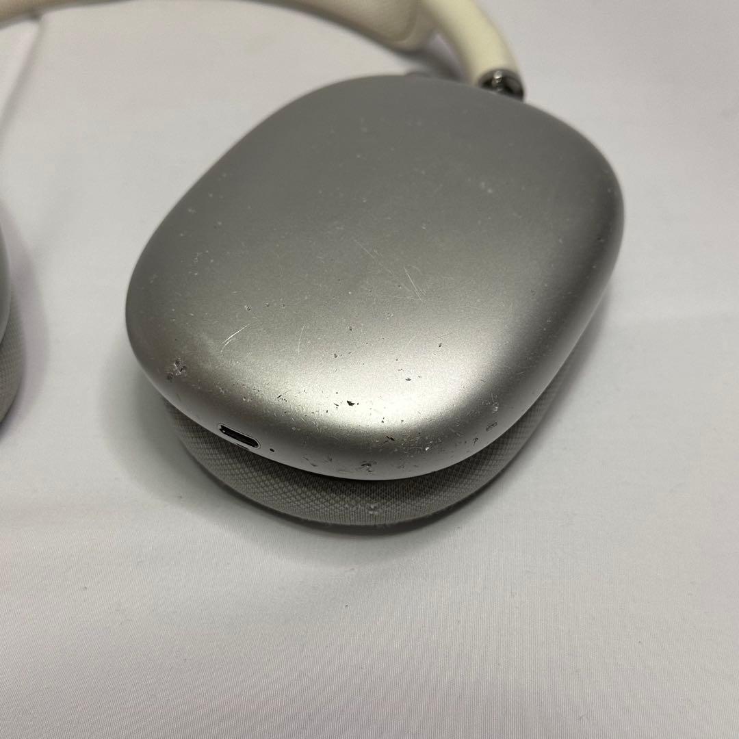 airpods max☆ホワイト☆シルバー☆箱付き☆ヘッドホン☆A2096