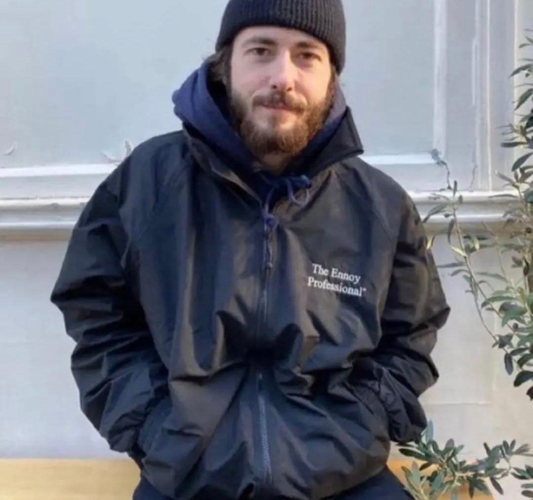 Tri Mountain Nylon jacket　ブラック L