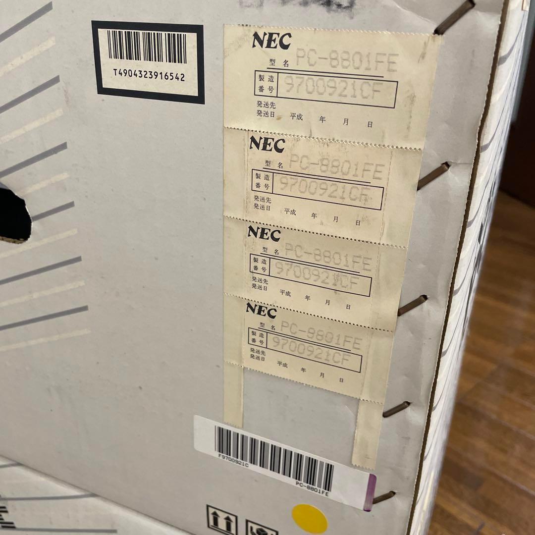 【新品・未開封】NEC PC-8801FE 本体 キーボード付き （3 / 3)