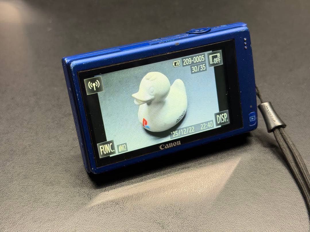Canon IXY 420F デジタルカメラ ブルー