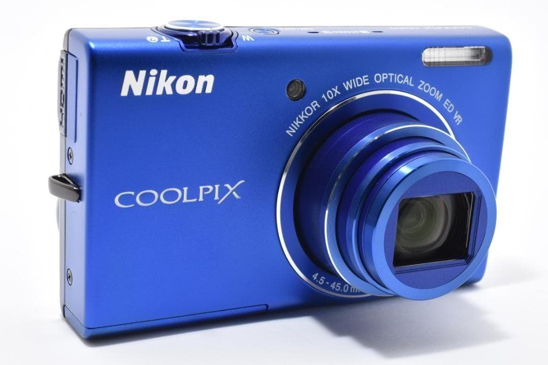 【お値下げ歓迎・ほぼ新品】　Nikon COOLPIX S6200 ブルー