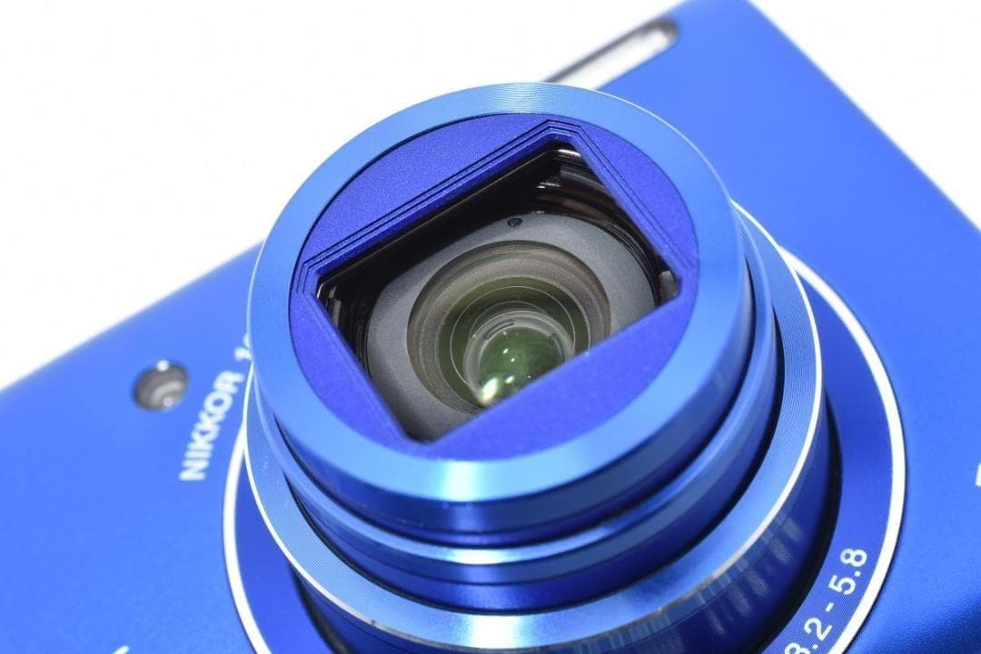 【お値下げ歓迎・ほぼ新品】　Nikon COOLPIX S6200 ブルー