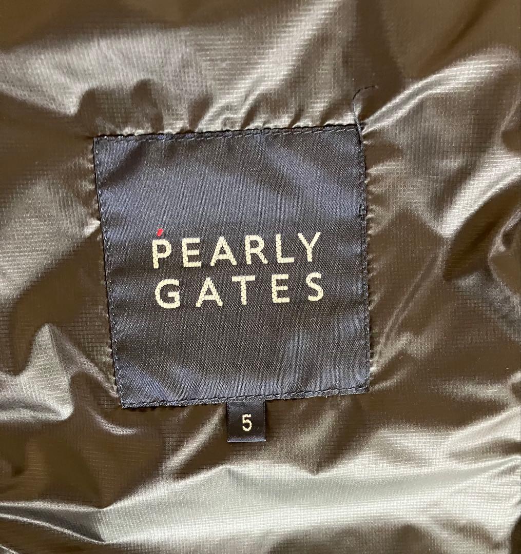 ブラック ダウンジャケット PEARLYGATES
