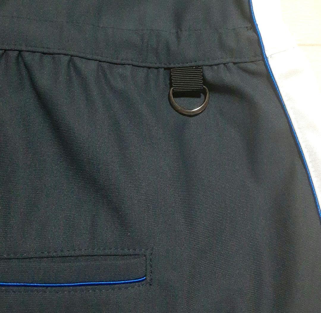もあ　美品ランバンワンピース40 B&WワンピースL