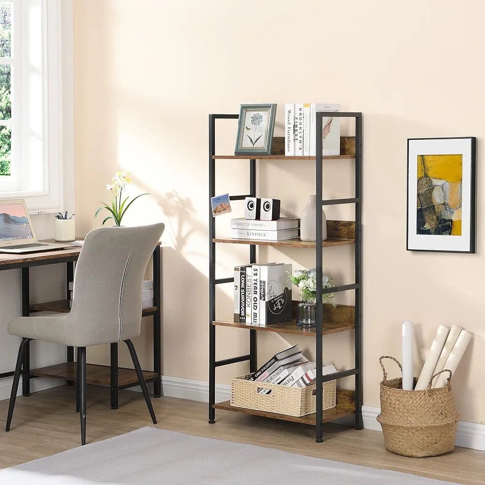 ✨オシャレ✨オープンシェルフ ラック 棚 4段 リビング レンジラック