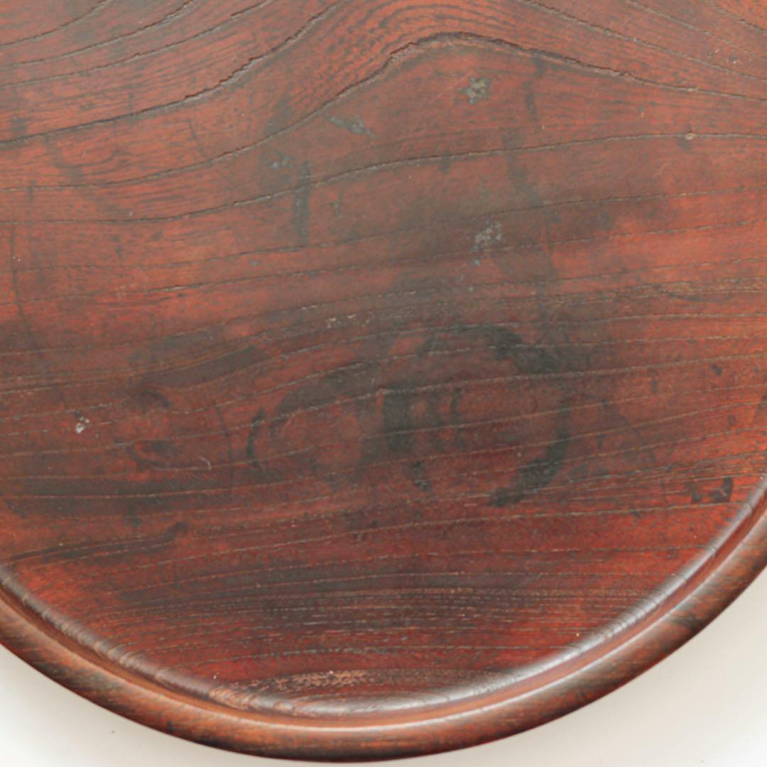 木地盆　丸盆　くりぬき盆　盆　木工　酒