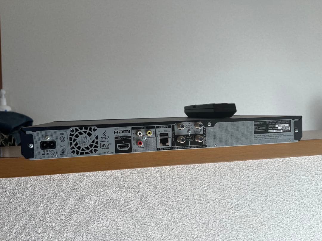 PanasonicTVと SONY BDZ-E520 ブルーレイレコーダーセット