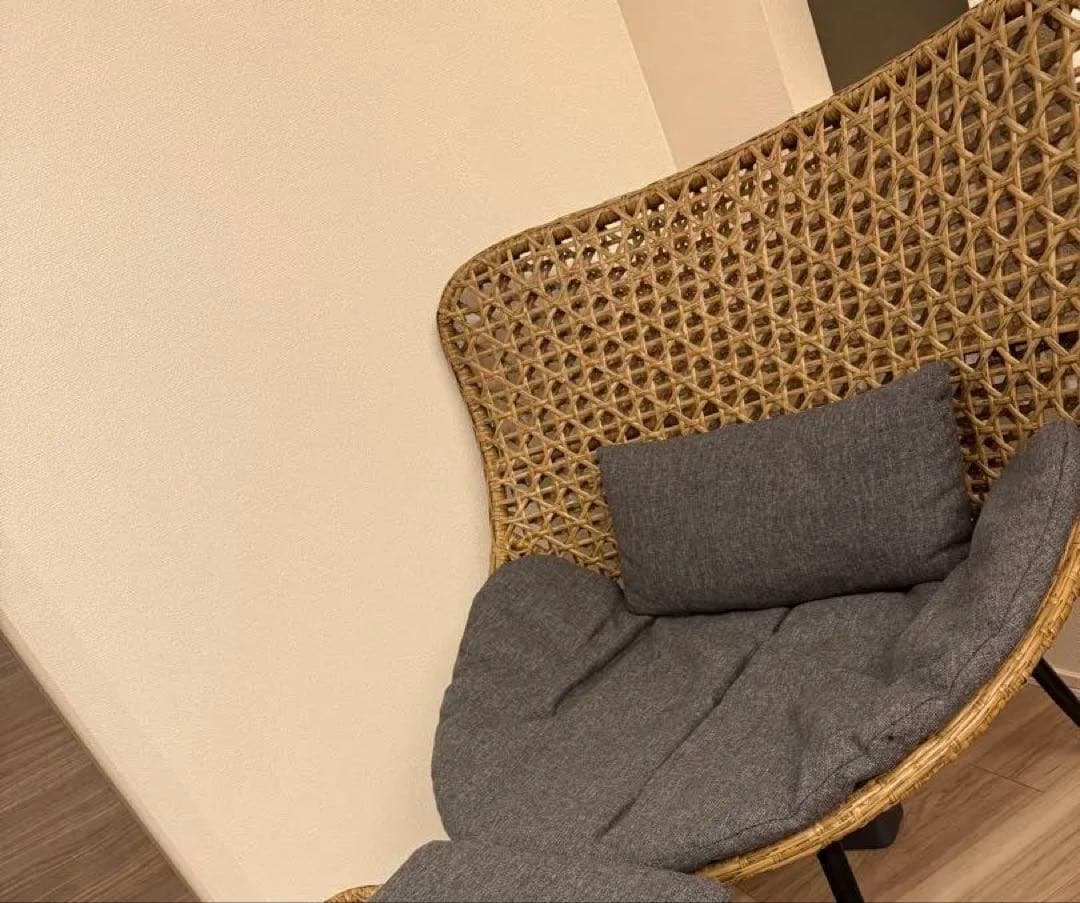 定価6万　モダンラタンパーソナルチェア オットマンリゾネアパーソナルチェア