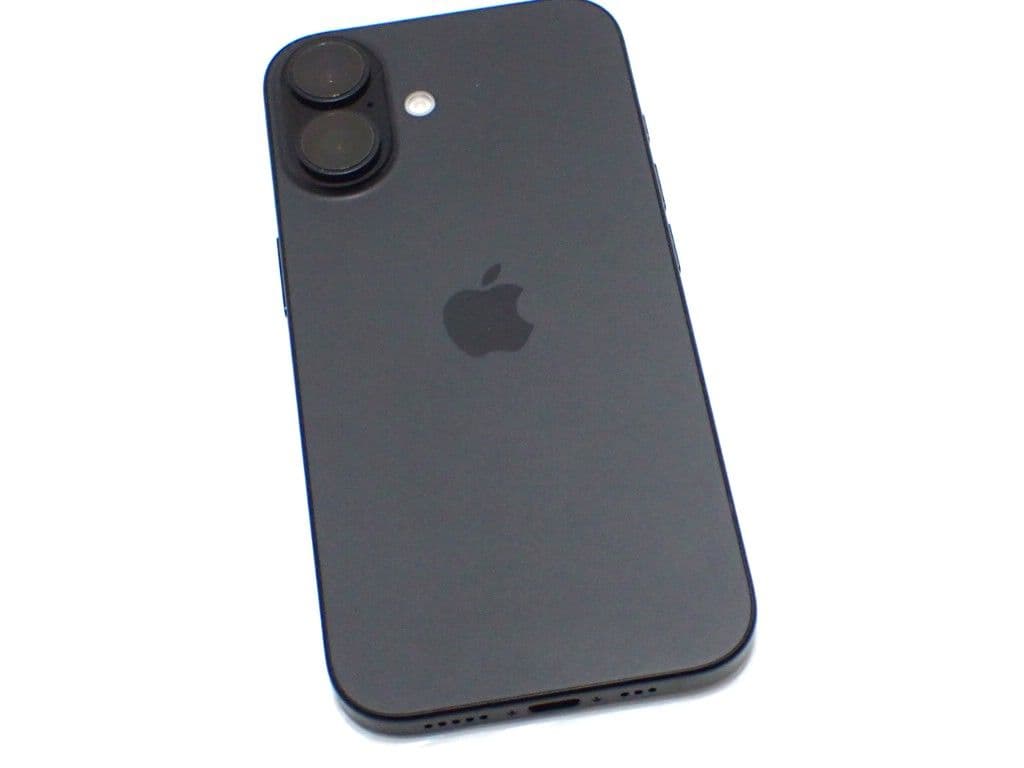 【未使用 動作確認済iPhone16 128GB ブラック SIMフリー5G対応