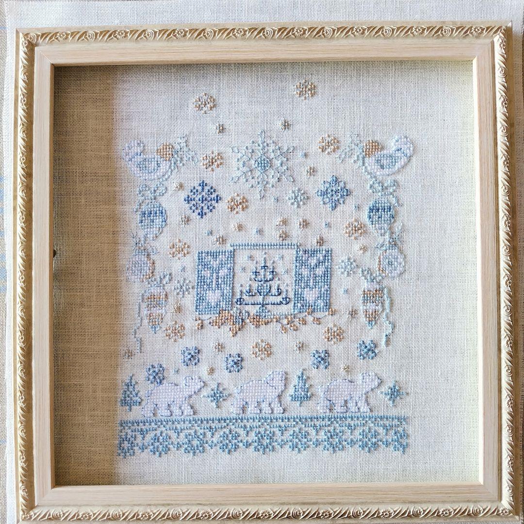 専用　クロスステッチ完成品✤ヴェロニク・サモイロフ✤