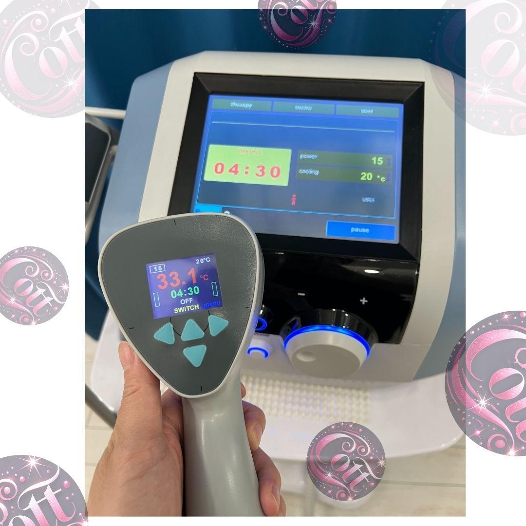 エステ機器 フェイシャル＆ボディ RF 超音波 痩身 ハンドピース付き