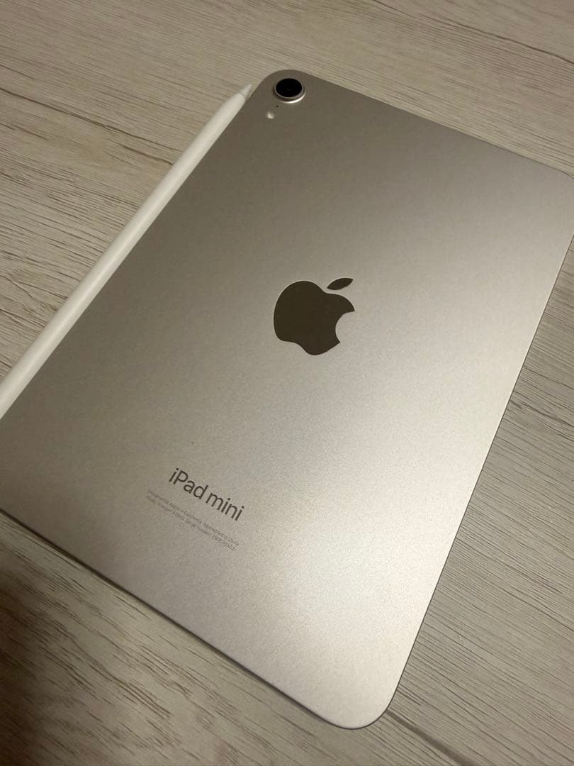 iPad mini A17Pro 128GB スターライト Pencil Pro