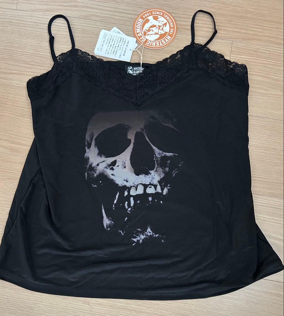 p*8様 新品　タグ付　ヒステリックグラマー　スカルベリー　キャミソール　hys