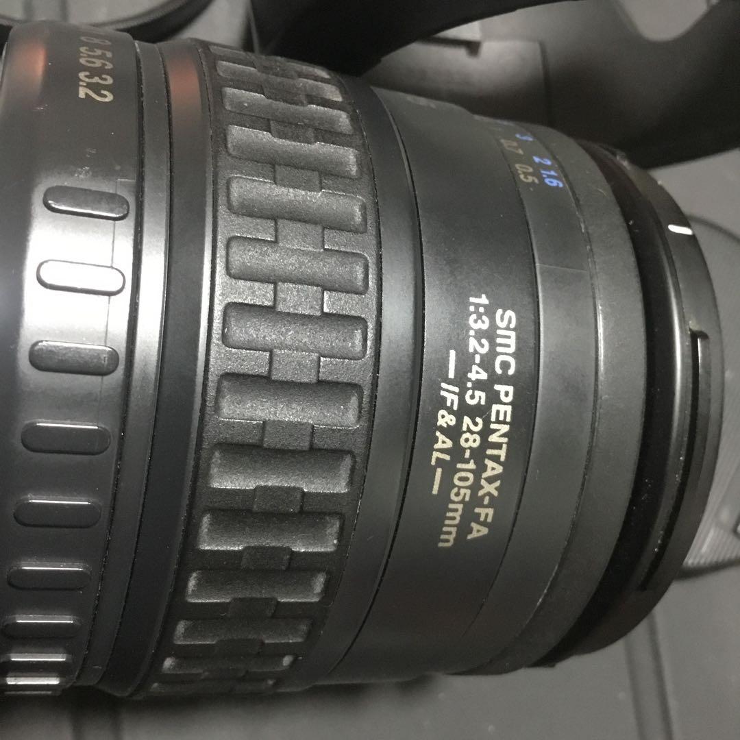 SMCペンタックスFA28~105mm3.2~4.5 IF&AL 美品、フード付