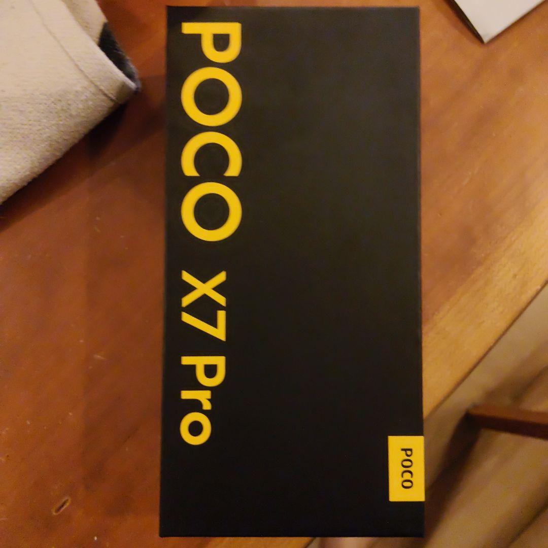 POCO X7 Pro 12GB/512GB ジャンク　箱あり　 SIM不可