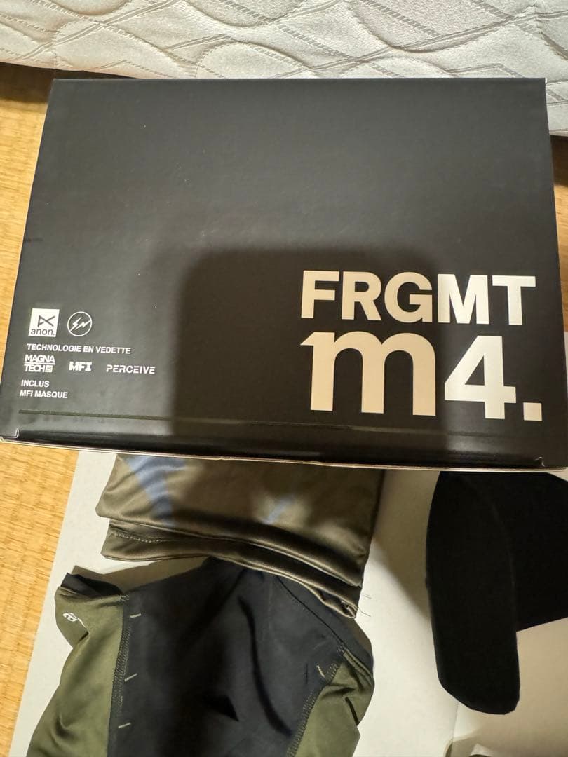 ANON M4 ゴーグル バートン　アノン　藤原ヒロシ　フラグメント