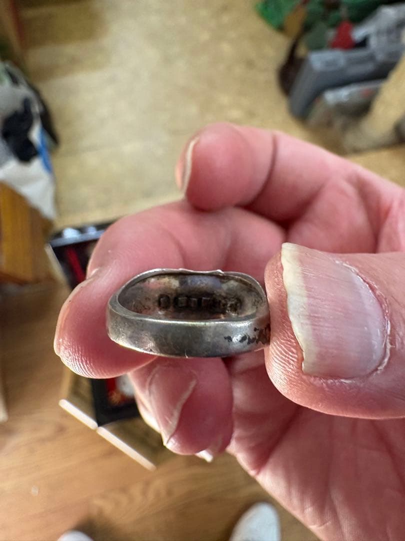 高級 螺鈿細工 ジュエリーボックス 宝石箱 伝統工芸 鏡付 ヴィンテージリング