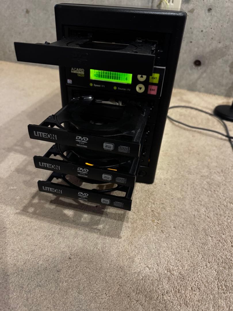 ACARD PRO DVDデュプリケーター 4ドライブ