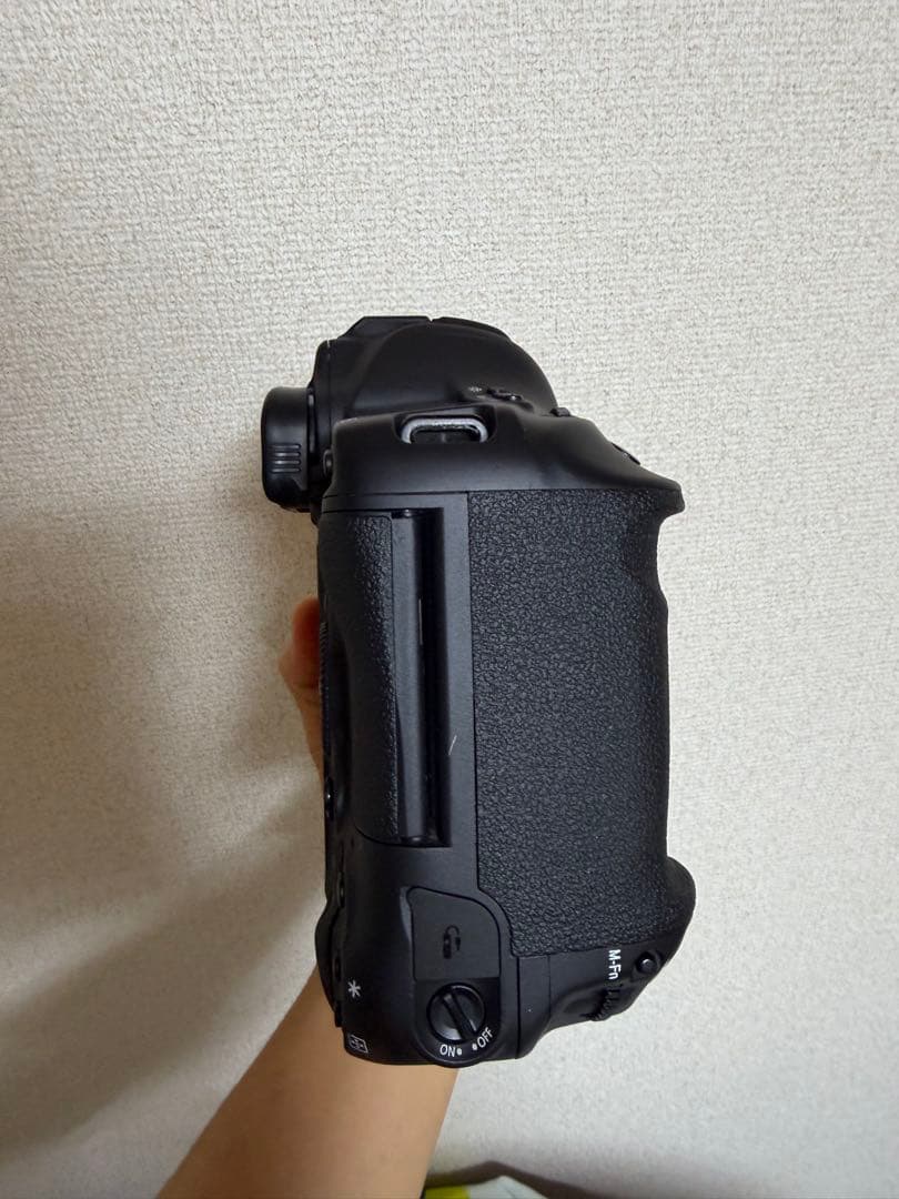 Canon EOS-1D X Mark II 本体とバッテリー