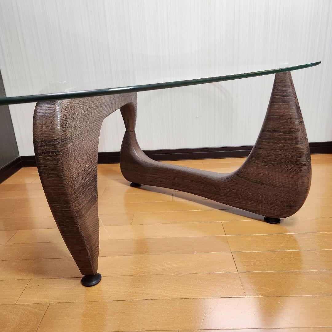 【送料無料】イサム ノグチ　コーヒーテーブル　リプロダクト　ブラウン