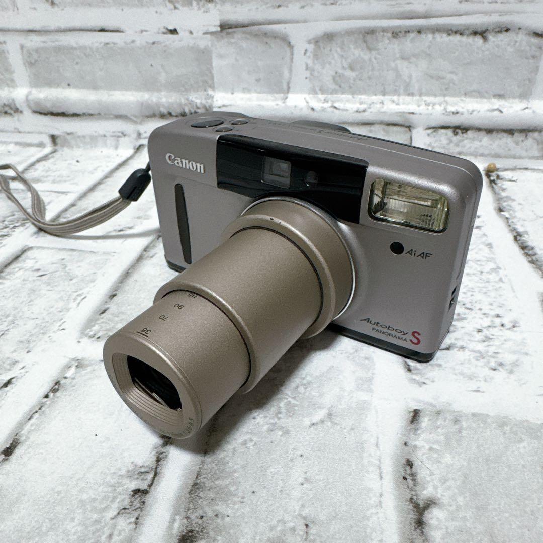 Canon Autoboy S コンパクトフィルムカメラ　動作品Panorama