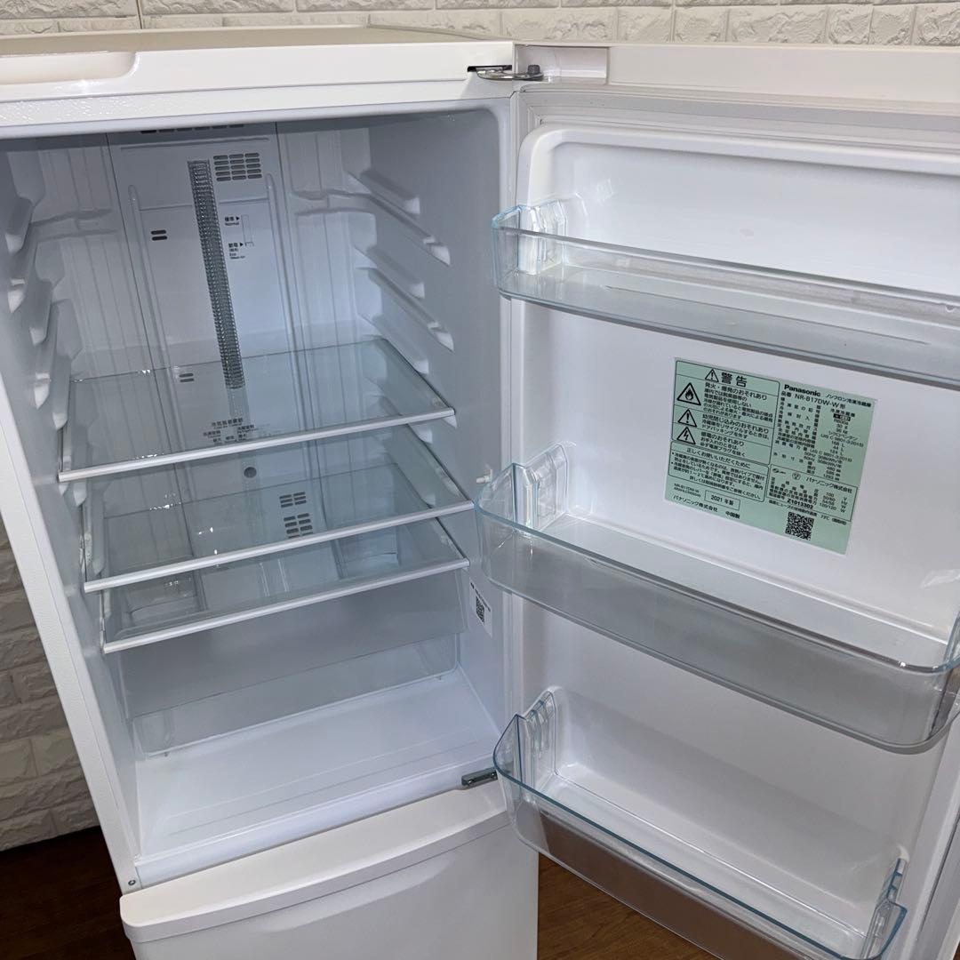 パナソニック　168L NR-B17DW-W 2021年式　送料無料　一人暮らし