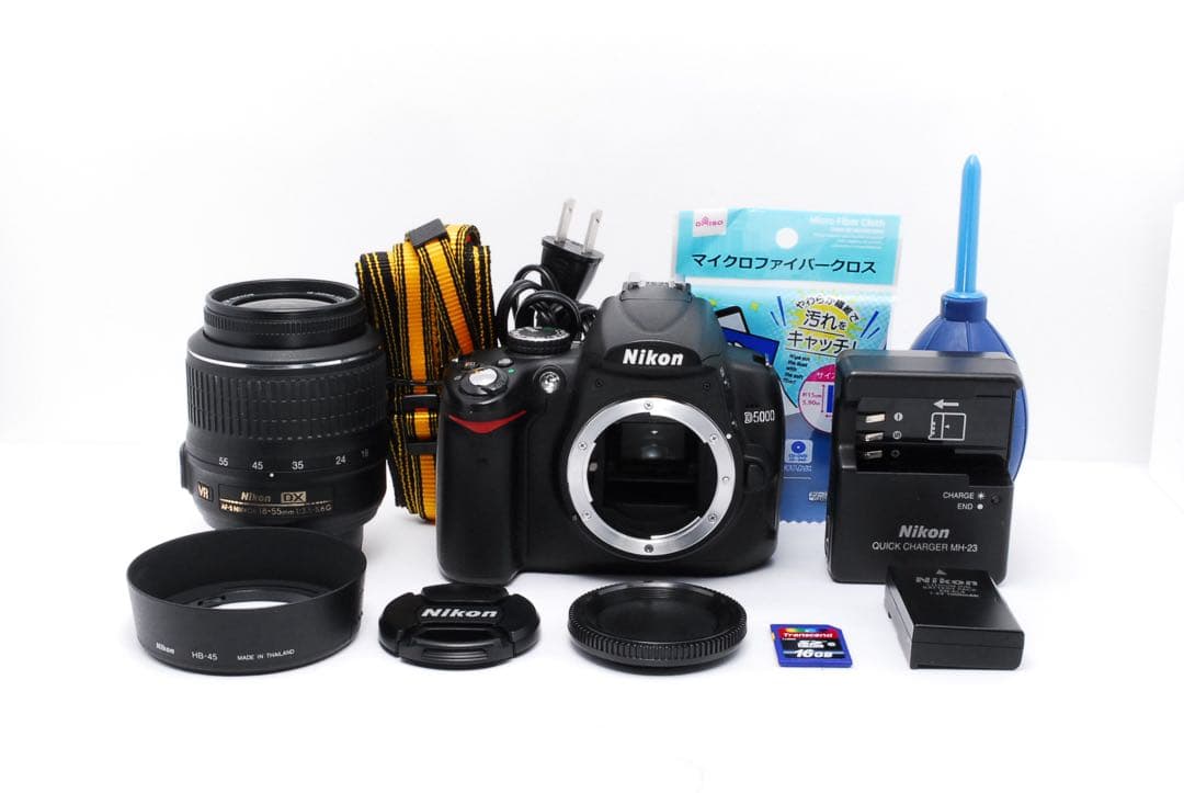 スマホ転送OK❤️Nikon D5000❤️自撮り楽々✨一眼レフカメラ