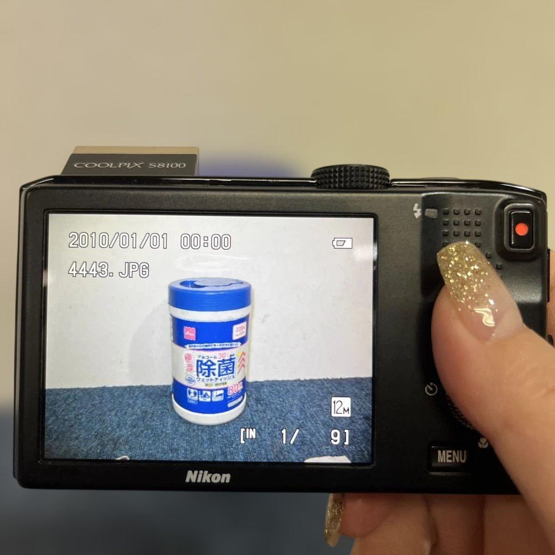 Nikon COOLPIX S8100 ゴールド コンデジ　ニコン
