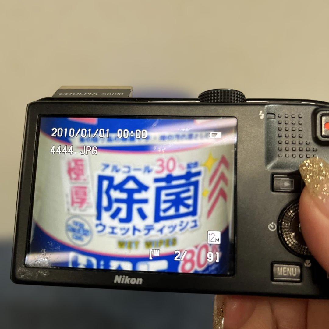 Nikon COOLPIX S8100 ゴールド コンデジ　ニコン