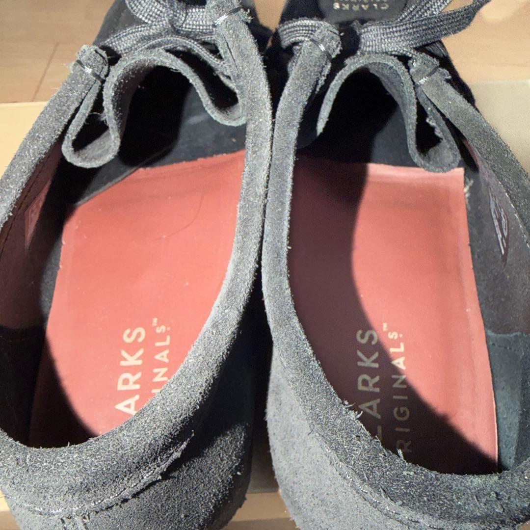 【UK8 1/2 (27cm)】Clarks Wallabee BLACK