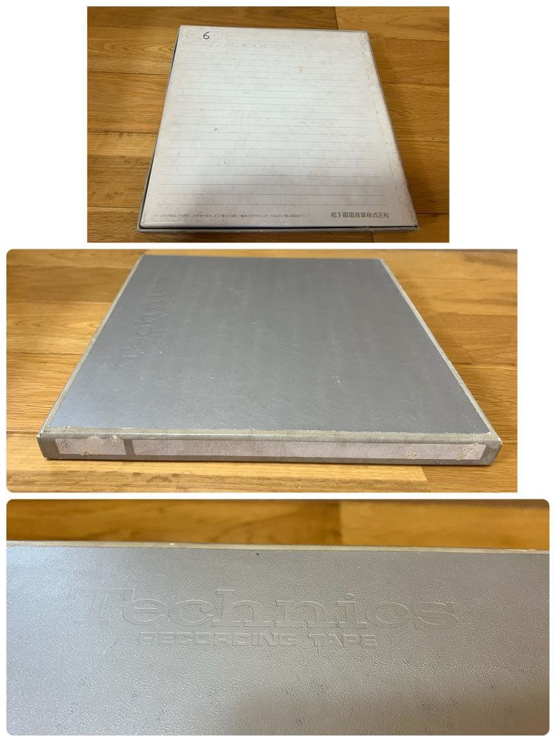 Technics テクニクス　10号　オープンリールテープ　6個セット