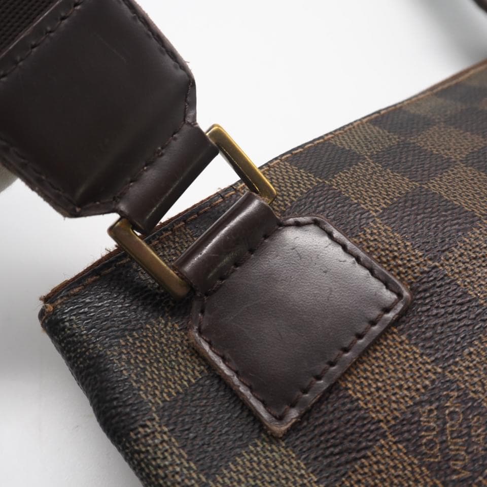 LOUIS VUITTON ショルダーバッグ ポシェット ボスフォール ブラウン